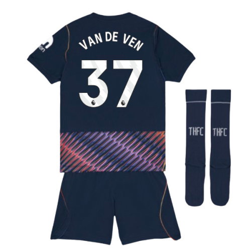 2026-2027 Tottenham Away Little Kids Mini Kit (Van De Ven 37)