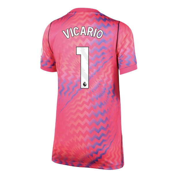 2026-2027 Tottenham Goalkeeper Home Shirt (Hyper Pink) - Kids (Vicario 1)
