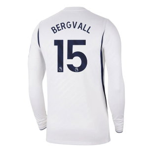 2026-2027 Tottenham Long Sleeve Home Shirt (Bergvall 15)