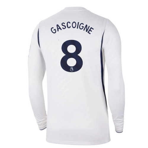 2026-2027 Tottenham Long Sleeve Home Shirt (Gascoigne 8)
