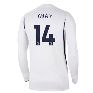 2026-2027 Tottenham Long Sleeve Home Shirt (Gray 14)