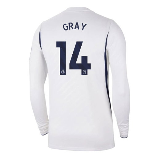 2026-2027 Tottenham Long Sleeve Home Shirt (Gray 14)