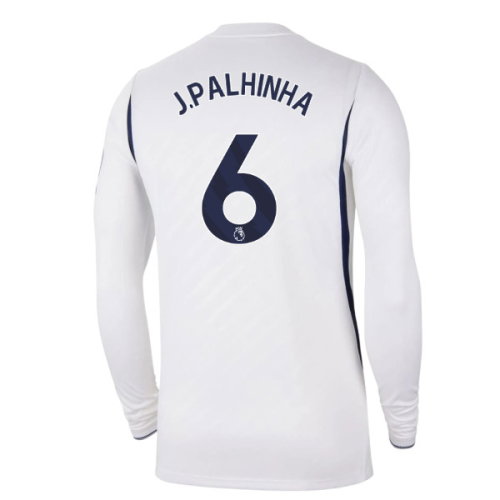 2026-2027 Tottenham Long Sleeve Home Shirt (J.Palhinha 6)