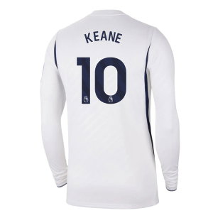 2026-2027 Tottenham Long Sleeve Home Shirt (Keane 10)
