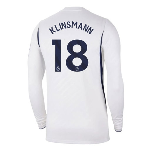 2026-2027 Tottenham Long Sleeve Home Shirt (Klinsmann 18)
