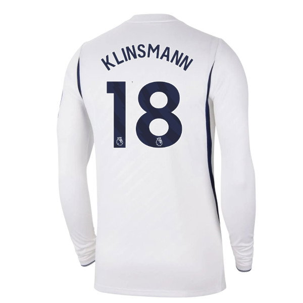 2026-2027 Tottenham Long Sleeve Home Shirt (Klinsmann 18)