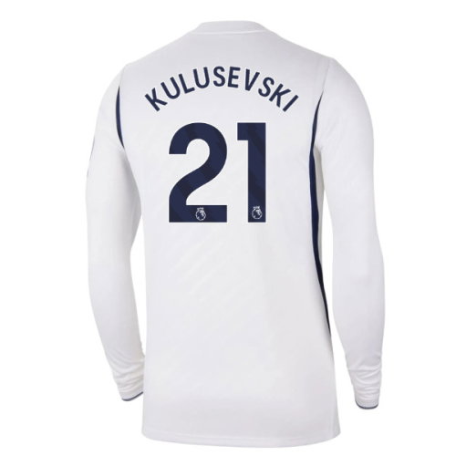 2026-2027 Tottenham Long Sleeve Home Shirt (Kulusevski 21)