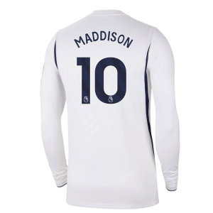 2026-2027 Tottenham Long Sleeve Home Shirt (Maddison 10)