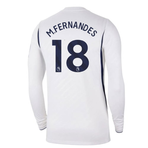 2026-2027 Tottenham Long Sleeve Home Shirt (M.Fernandes 18)