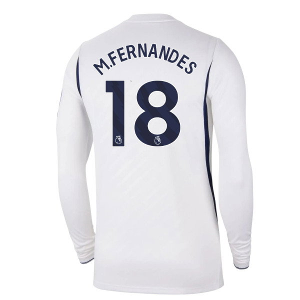 2026-2027 Tottenham Long Sleeve Home Shirt (M.Fernandes 18)