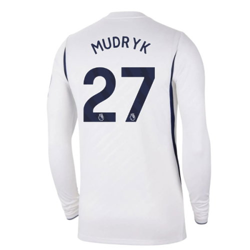 2026-2027 Tottenham Long Sleeve Home Shirt (Mudryk 27)