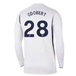 2026-2027 Tottenham Long Sleeve Home Shirt (Odobert 28)