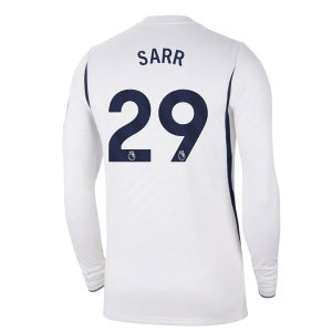 2026-2027 Tottenham Long Sleeve Home Shirt (Sarr 29)