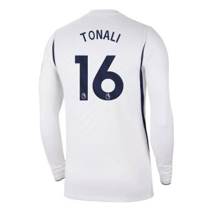 2026-2027 Tottenham Long Sleeve Home Shirt (Tonali 16)
