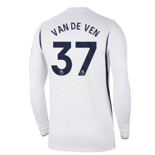 2026-2027 Tottenham Long Sleeve Home Shirt (Van De Ven 37)