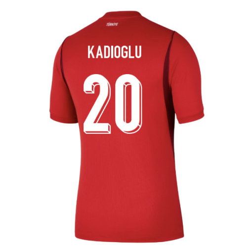 2026-2027 Turkey Home Shirt (Kadioglu 20)