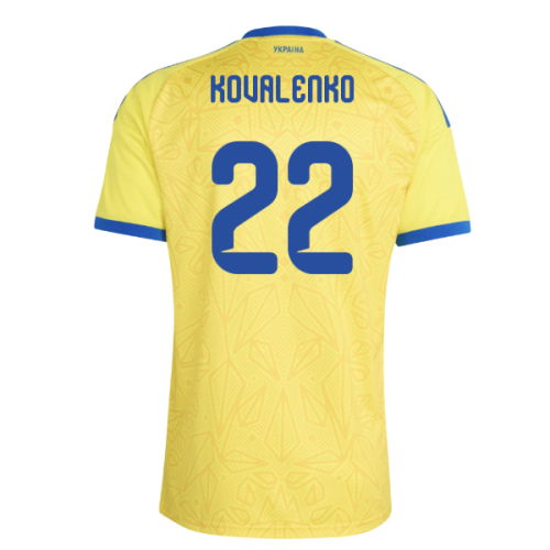 2026-2027 Ukraine Home Shirt (Kovalenko 22)