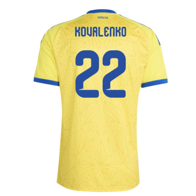 2026-2027 Ukraine Home Shirt (Kovalenko 22)