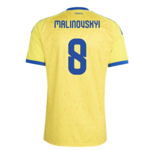 2026-2027 Ukraine Home Shirt (Malinovskyi 8)
