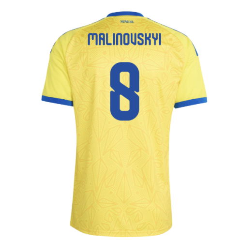 2026-2027 Ukraine Home Shirt (Malinovskyi 8)