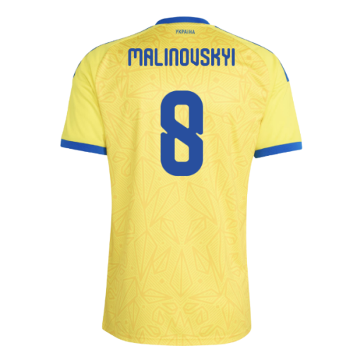 2026-2027 Ukraine Home Shirt (Malinovskyi 8)