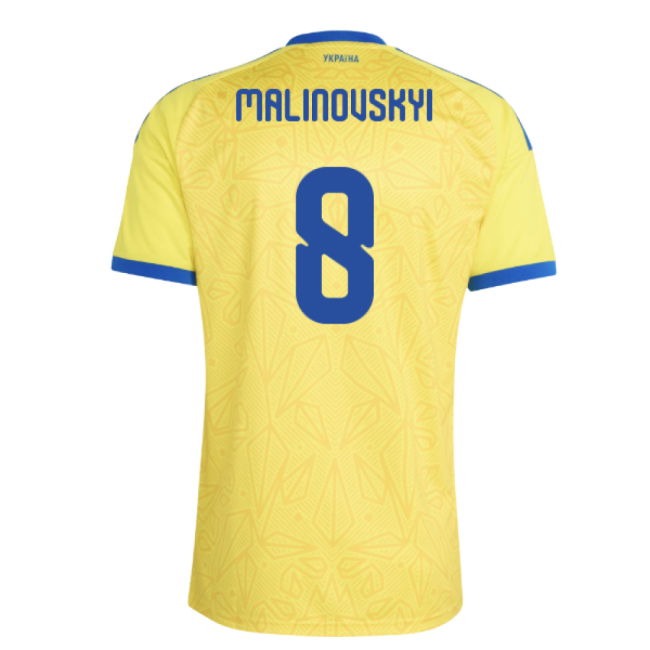 2026-2027 Ukraine Home Shirt (Malinovskyi 8)