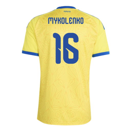 2026-2027 Ukraine Home Shirt (Mykolenko 16)