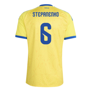 2026-2027 Ukraine Home Shirt (Stepanenko 6)