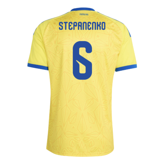 2026-2027 Ukraine Home Shirt (Stepanenko 6)
