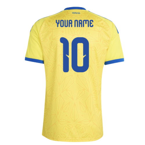 2026-2027 Ukraine Home Shirt (Your Name)