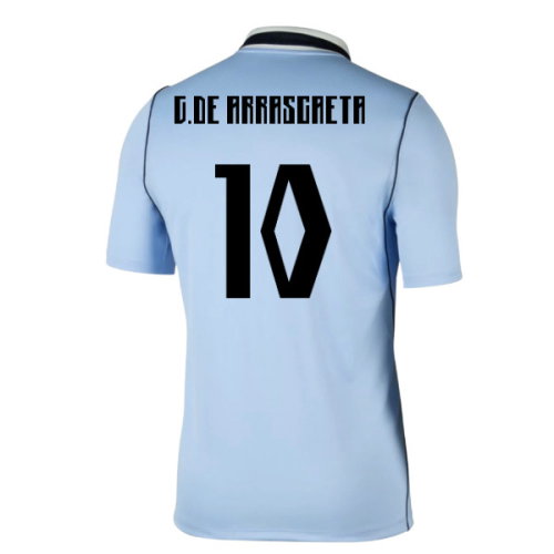 2026-2027 Uruguay Home Shirt (G.De Arrascaeta 10)