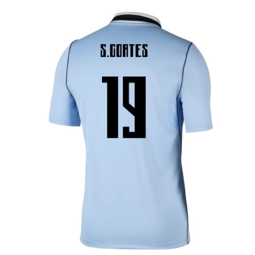 2026-2027 Uruguay Home Shirt (S.Coates 19)