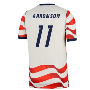 2026-2027 USA Home Shirt (Aaronson 11)
