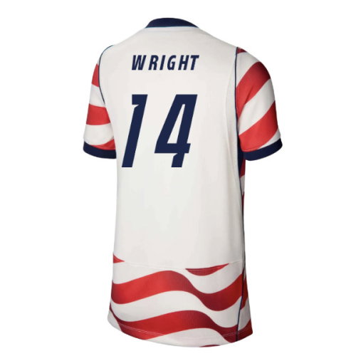 2026-2027 USA United States Home Shirt (Kids) (Wright 14)