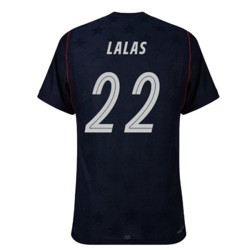 2026-2027 USA USMNT Match Away Authentic Shirt (Lalas 22)