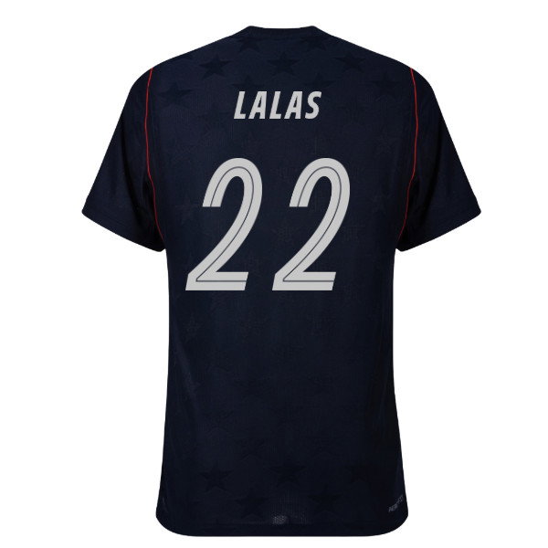 2026-2027 USA USMNT Match Away Authentic Shirt (Lalas 22)