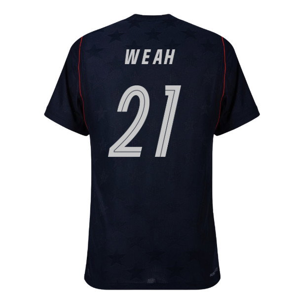 2026-2027 USA USMNT Match Away Authentic Shirt (Weah 21)