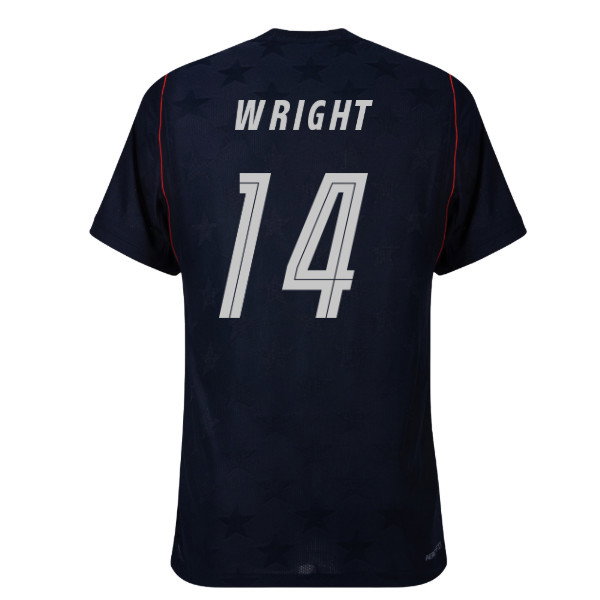 2026-2027 USA USMNT Match Away Authentic Shirt (Wright 14)