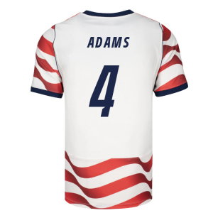 2026-2027 USA USMNT Match Home Authentic Jersey (Adams 4)