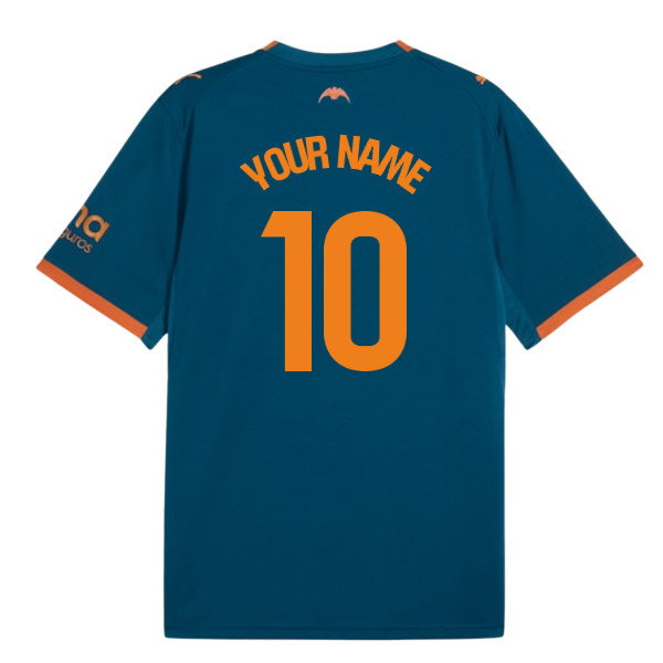 2026-2027 Valencia Away Shirt (Your Name)