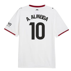 2026-2027 Valencia Home Shirt (A. Almeida 10)