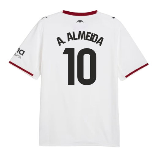 2026-2027 Valencia Home Shirt (A. Almeida 10)