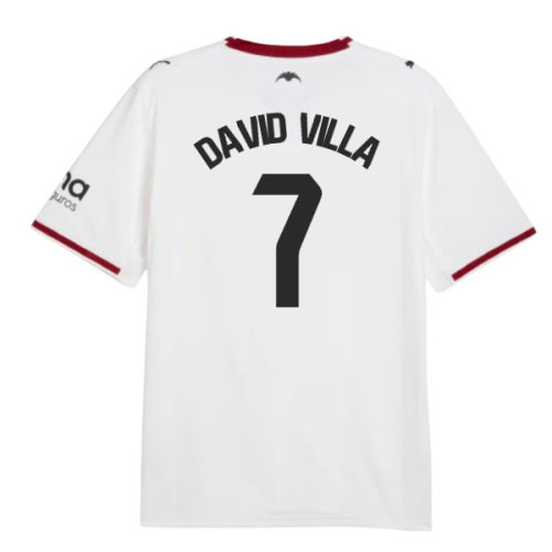 2026-2027 Valencia Home Shirt (David Villa 7)
