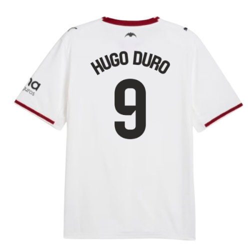 2026-2027 Valencia Home Shirt (Hugo Duro 9)