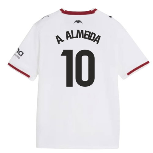 2026-2027 Valencia Home Shirt (Kids) (A. Almeida 10)