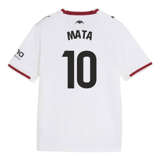 2026-2027 Valencia Home Shirt (Kids) (Mata 10)