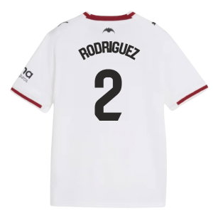 2026-2027 Valencia Home Shirt (Kids) (Rodriguez 2)