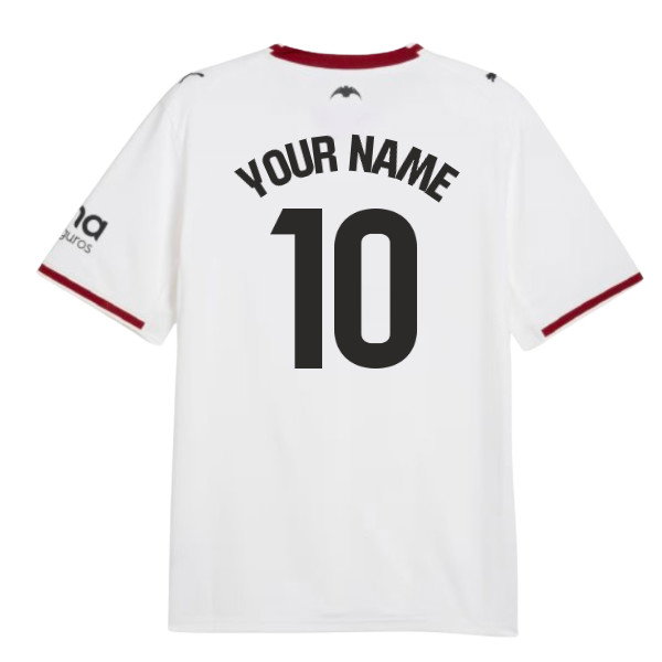 2026-2027 Valencia Home Shirt (Your Name)