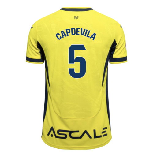 2026-2027 Villareal Home Shirt (Capdevila 5)