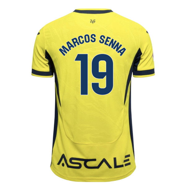 2026-2027 Villareal Home Shirt (Marcos Senna 19)
